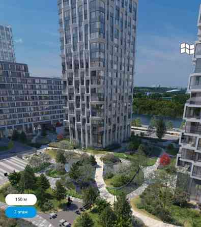 3-комн. квартира, 116 м2, 10/10 эт. Москва