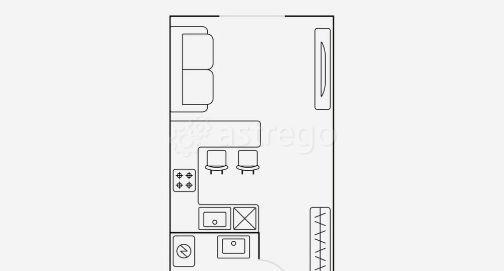1-комн. апарт-ы, 35 м2, 4/28 эт. Москва - изображение 5