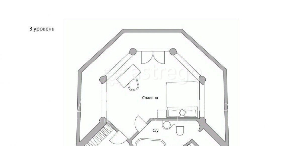 6-комн. квартира, 330 м2, 13/15 эт. Москва - изображение 7