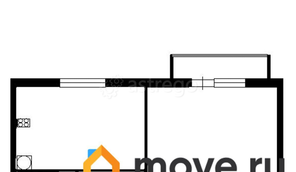1-комн. квартира, 35.8 м2, 2/5 эт. Лесосибирск - изображение 1