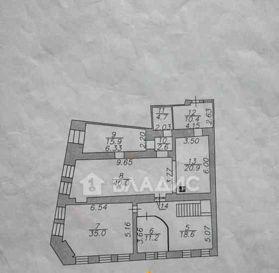 5-комн. квартира, 176.5 м2, 1/2 эт. Астрахань