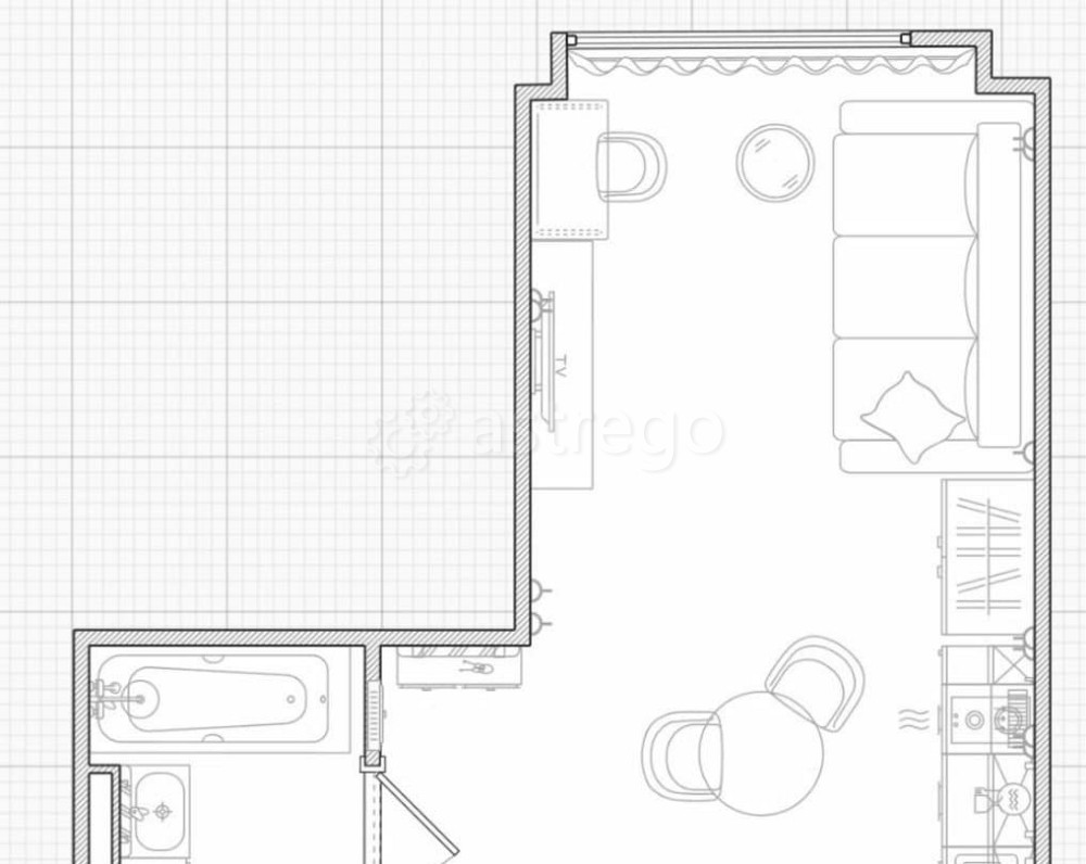 Студия, 28 м2, 36/36 эт. Москва - изображение 6