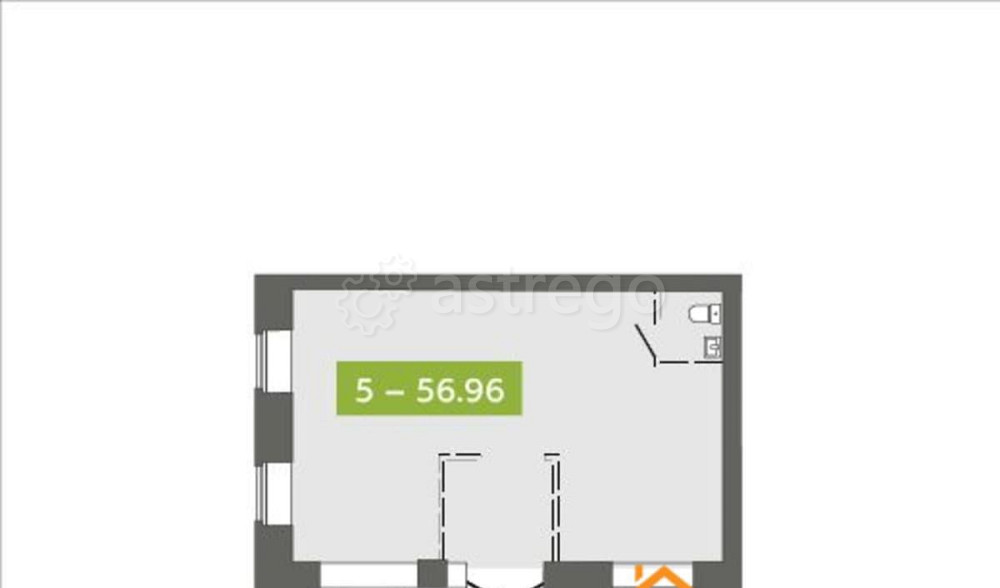 Свободного назначения, 57 м2 Северодвинск - изображение 1