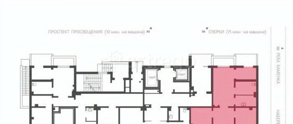 Свободного назначения, 83.2 м2 Санкт-Петербург - изображение 3