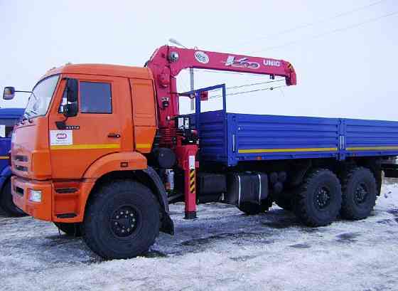 Кран манипулятор Soosan SCS SCS 736 на шасси КАМАЗ 43118 Самара