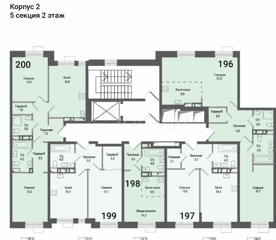 1-комн. квартира, 39.4 м2, 2/8 эт. Королев - изображение 3