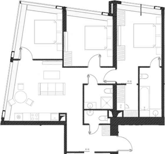 Студия, 100.59 м2, 10/85 эт. Москва