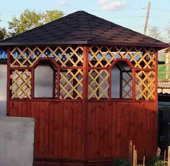 Беседка деревянная 2,6х3 м, "Летняя-3" к3 Омск