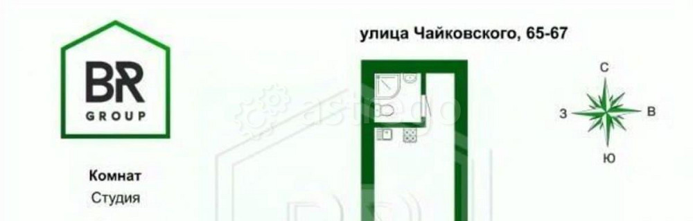 Комната, 24 м2, 1/6 эт. Санкт-Петербург - изображение 3