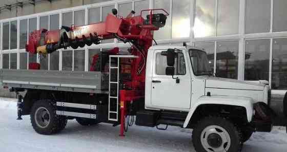 Бурильно- крановая установка БКУ TAURUS 035A шасси ГАЗ 33086 Земляк Самара