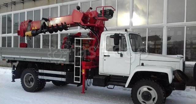 Бурильно- крановая установка БКУ TAURUS 035A шасси ГАЗ 33086 Земляк Самара - изображение 1
