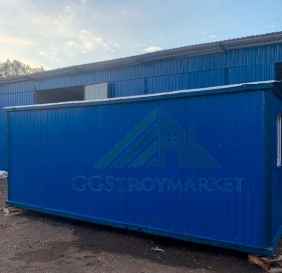 Бытовка металлическая под склад, без окон БК-01 6, -х2,4 м GGStroyMarket, Россия Москва