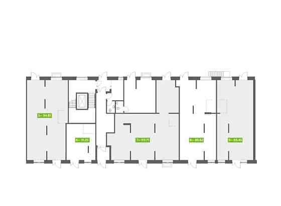 1-комн. квартира, 37.6 м2, 1/9 эт. Северодвинск