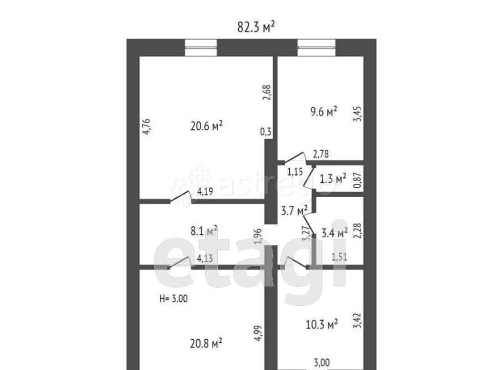 Офис, 82.3 м2 Котлас - изображение 7
