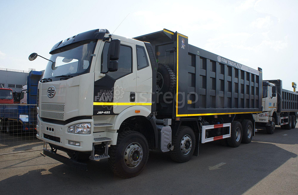 Самосвал FAW 3310 8х4 c П-образным кузовом Tianma 34 м3 Краснодар - изображение 1
