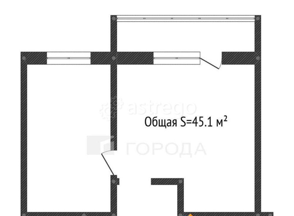 2-комн. квартира, 45.1 м2, 2/3 эт. Тальменка - изображение 6