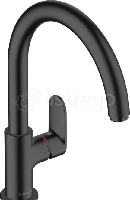 Смеситель кухонный однорычажный Vernis Blend M35, 210, с поворотным изливом Hansgrohe Москва - изображение 1
