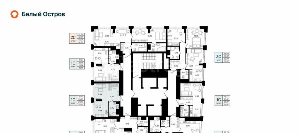 1-комн. квартира, 28.75 м2, 10/31 эт. Уфа - изображение 3