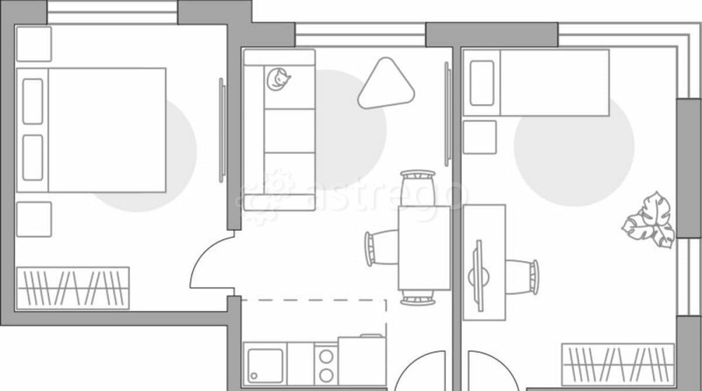 3-комн. квартира, 49.01 м2, 11/14 эт. Красногорск - изображение 1