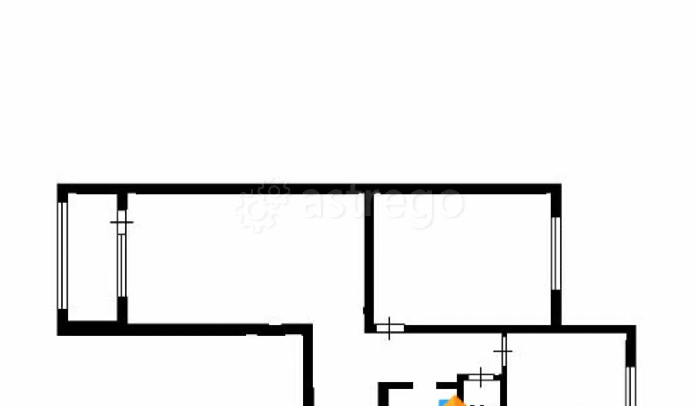 2-комн. квартира, 62 м2, 20/22 эт. Москва - изображение 2