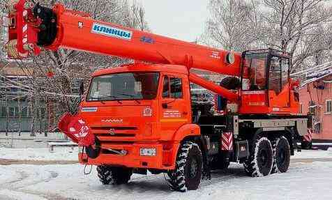 Автокран 32 т Клинцы КС-55729-5К-3 на шасси Камаз-43118 Самара