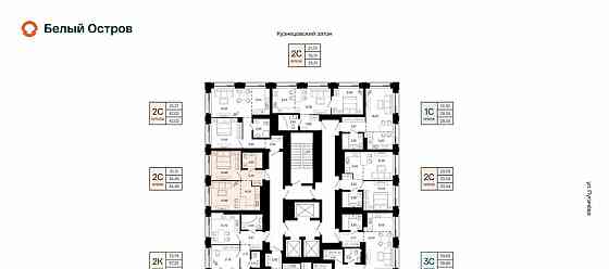 2-комн. квартира, 34.45 м2, 15/31 эт. Уфа