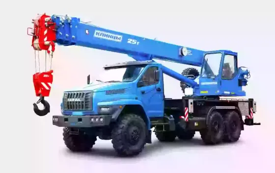Автокран 25 т Клинцы КС-55713-3К-4В на шасси Урал-4320 Next Самара
