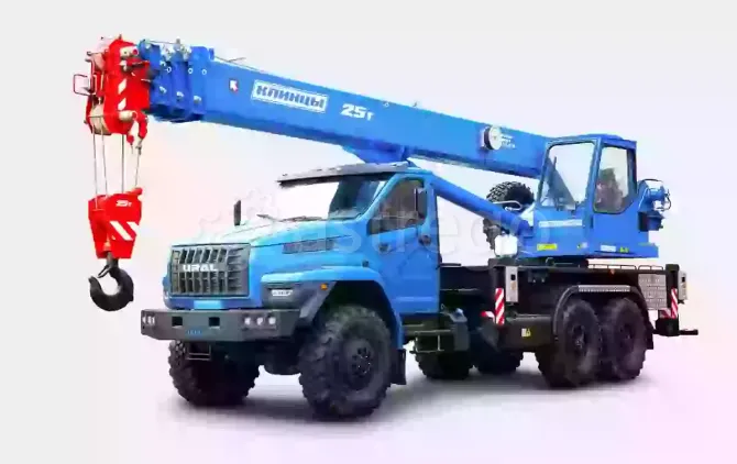 Автокран 25 т Клинцы КС-55713-3К-4В на шасси Урал-4320 Next Самара - изображение 1