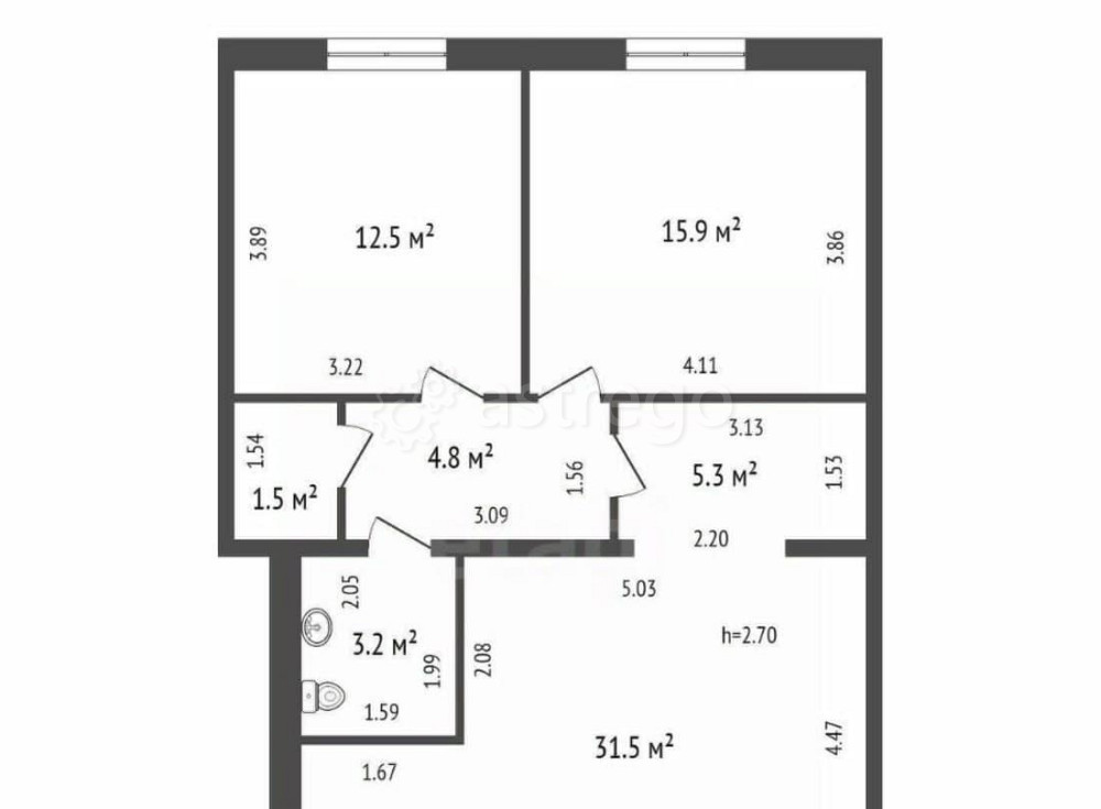 Офис, 78 м2 Красноярск - изображение 7
