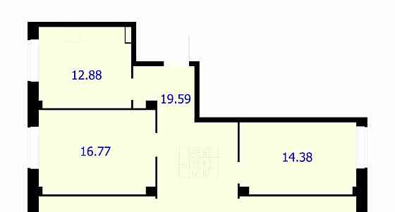 4-комн. квартира, 98.63 м2, 1/9 эт. Красноярск