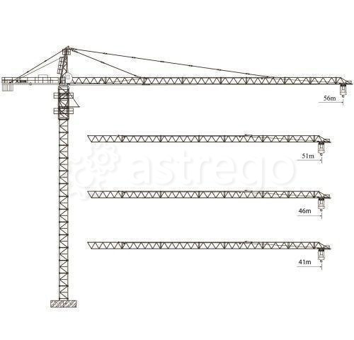 Башенный кран XCMG QTZ125 (6015L-10) 10 тонн Яблоновский - изображение 1