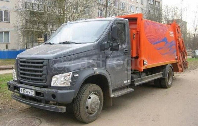 Мусоровоз КО-440N с задней загрузкой на базе ГАЗон Next Москва - изображение 1