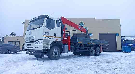 Бортовой грузовик FAW J6P CA3250 6х4 с КМУ Horyong 216 Набережные Челны