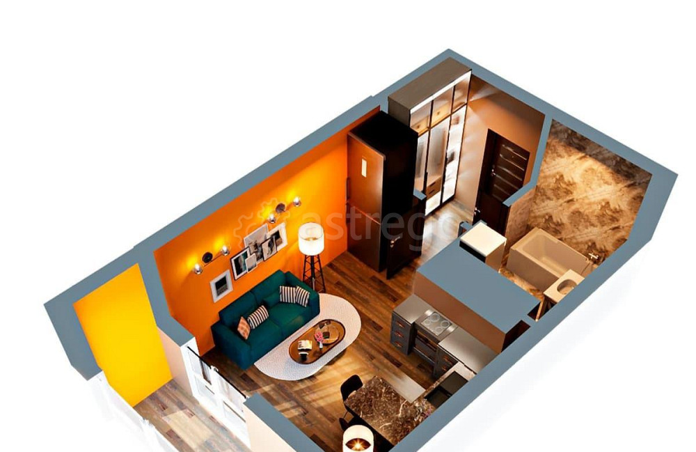 Студия, 28.95 м2, 5/20 эт. Нефтекамск - изображение 1