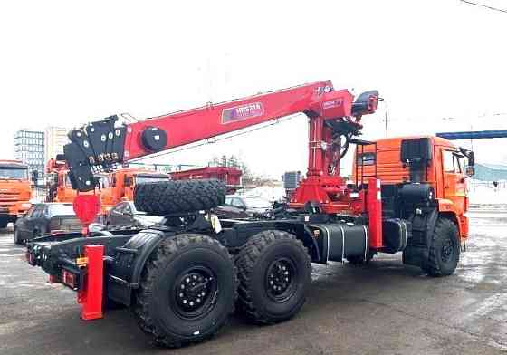 Тягач КАМАЗ 43118-50 с КМУ HORYONG HRS216, 2025 год выпуска, колесная формула 6х6, грузоподъемность  Набережные Челны