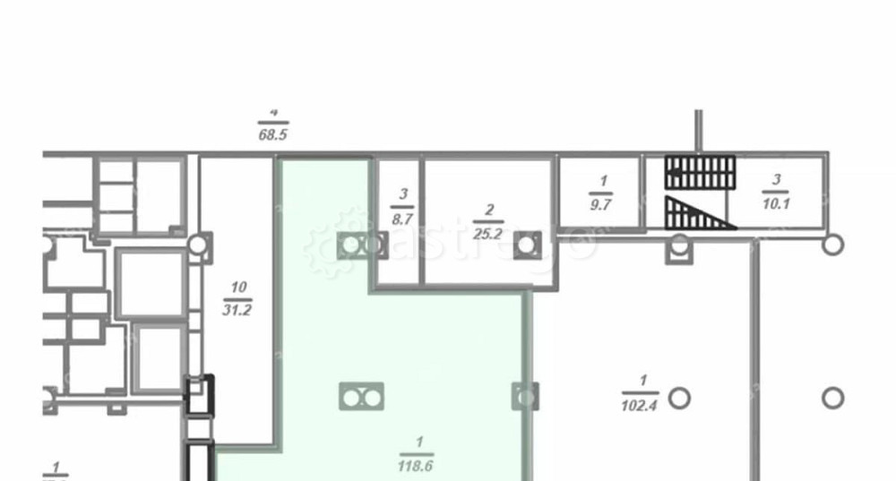 Офис, 118.6 м2 Санкт-Петербург - изображение 5