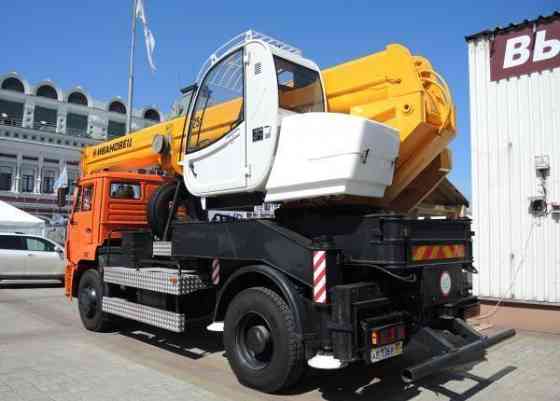 Автокран Ивановец КС-55744 шасси Камаз 53605 25т., 21м. ОВОИД, (4х2) Самара