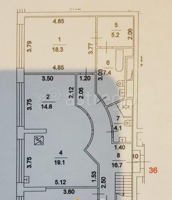 4-комн. квартира, 250 м2, 14/14 эт. Москва - изображение 3