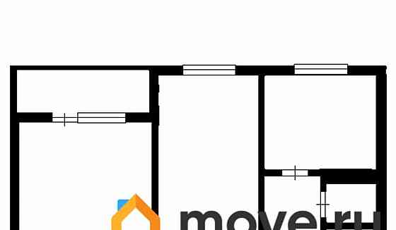 2-комн. квартира, 49.1 м2, 8/9 эт. Норильск