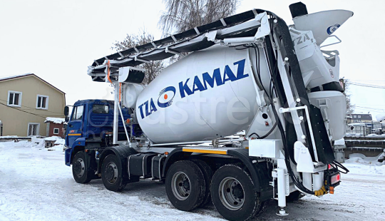 Автобетоносмеситель с транспортерной лентой К-12 для подачи бетона Ставрополь - изображение 1