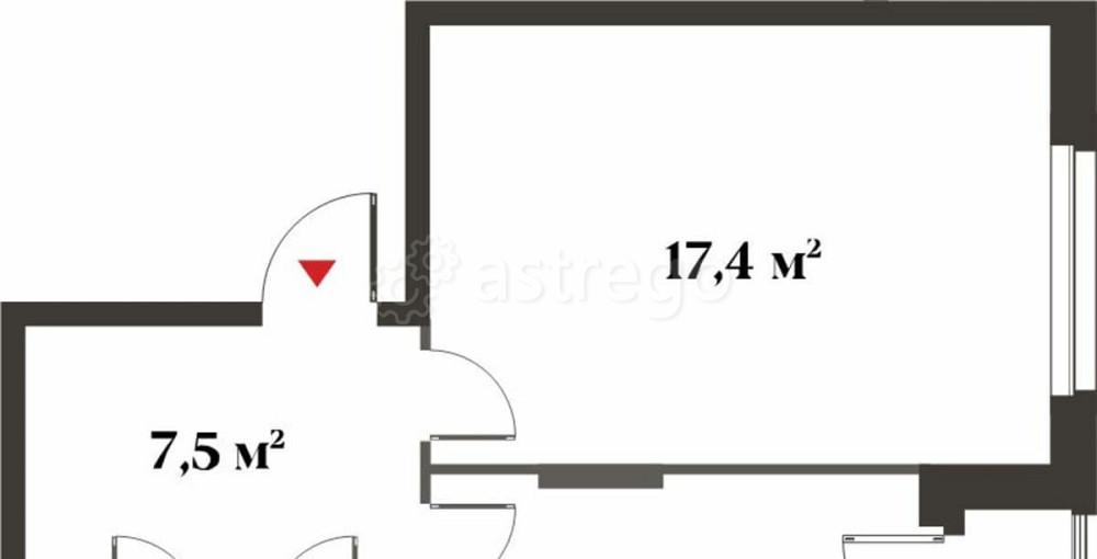 1-комн. квартира, 40.7 м2, 5/6 эт. Красногорск - изображение 1