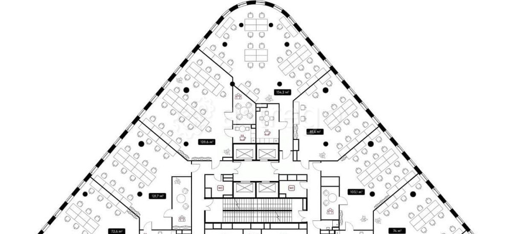 Офис, 145.5 м2 Москва - изображение 4