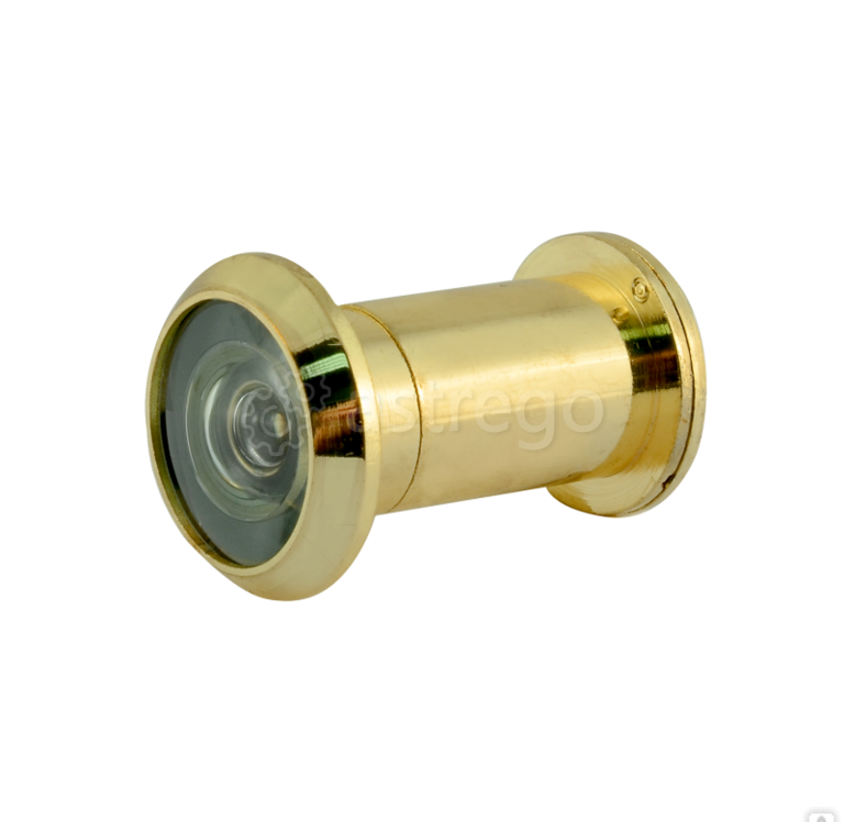 Глазок дверной НОРА-М №12/22/200/40-60 со шторкой (золото) Нижний Новгород - изображение 1