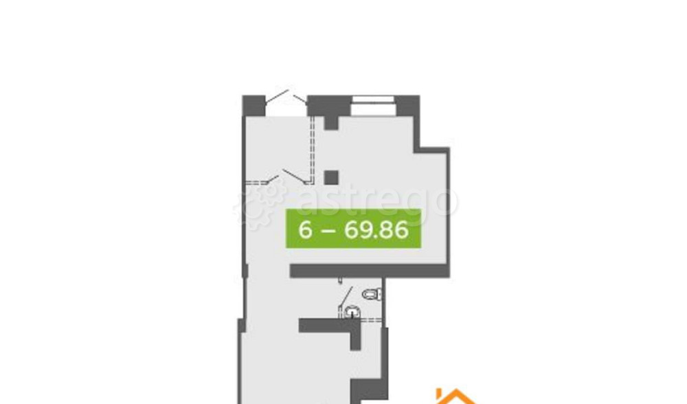 Свободного назначения, 69.86 м2 Архангельск - изображение 1