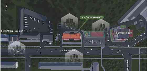 3-комн. квартира, 69.3 м2, 12/16 эт. Благовещенск